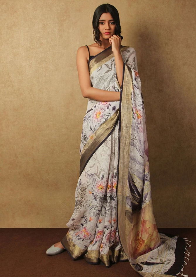 MG 134 Printed Designer Sarees Catalog